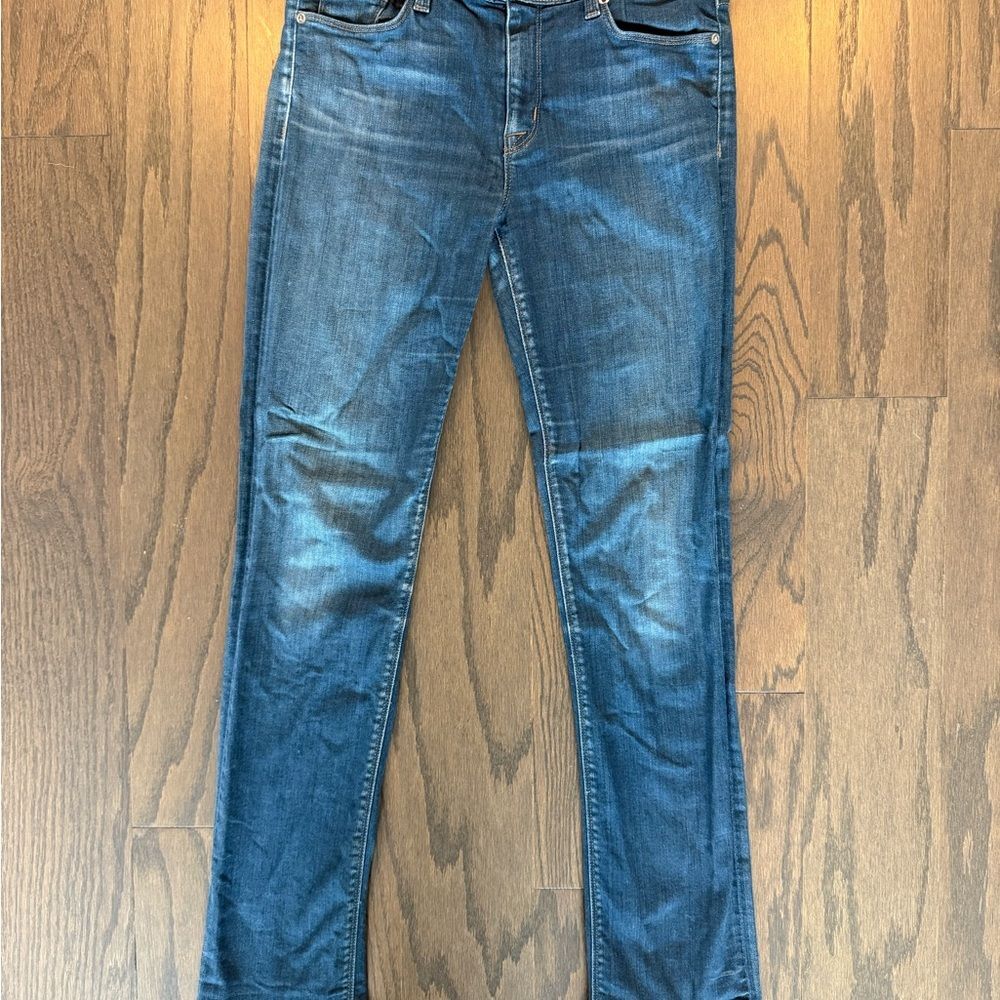Hudson Tilda Midrise Cigarette Jeans Sz 29, 32 inseam